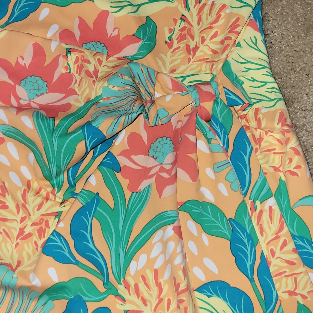 Talbots Floral Tropical Dress - Picture 5 of 5